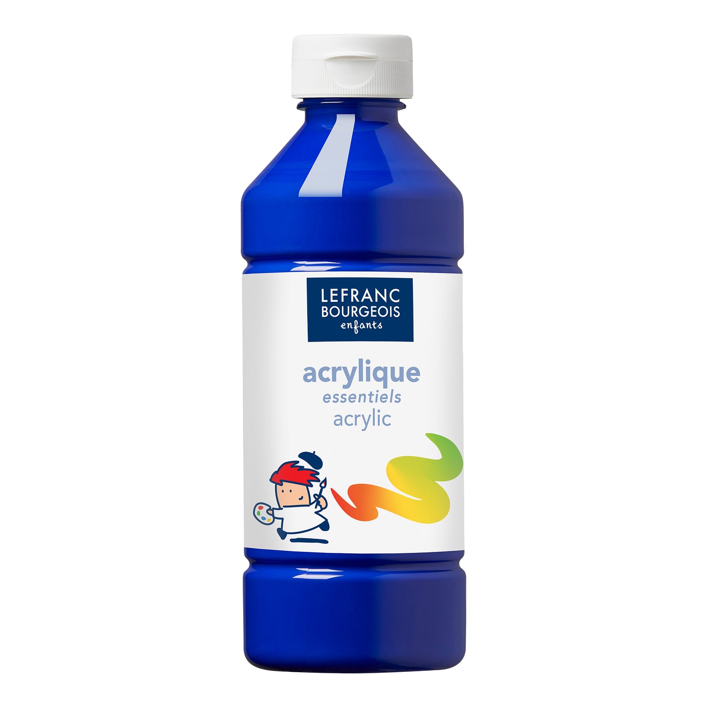 Akrylová farba Lefranc Bourgeois - Tmavo modrá 500 ml