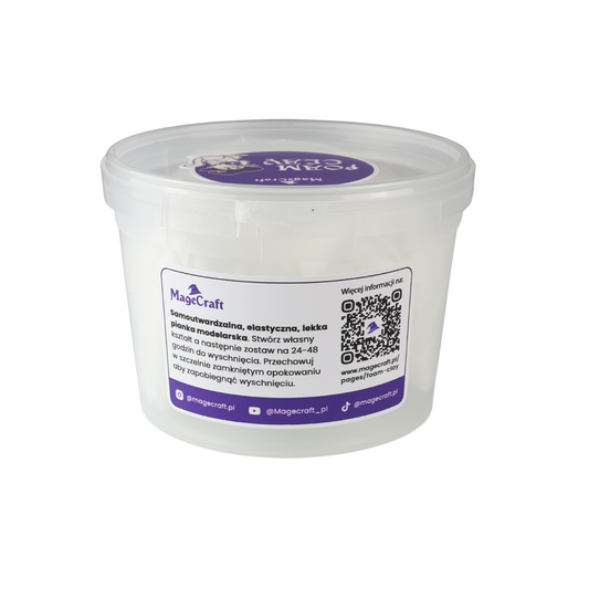 Foam Clay MageCraft - 300 g Biela