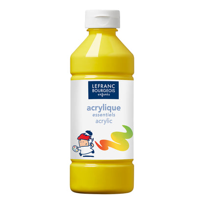 Akrylová farba Lefranc Bourgeois - Žltá 500 ml