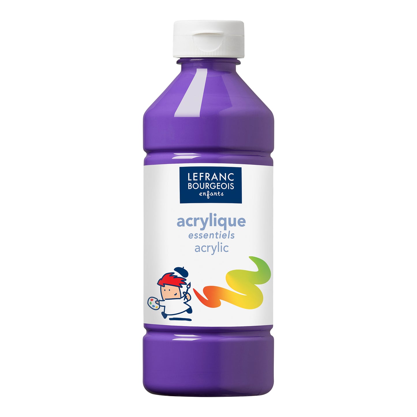 Akrylová farba Lefranc Bourgeois - Fialová 500 ml