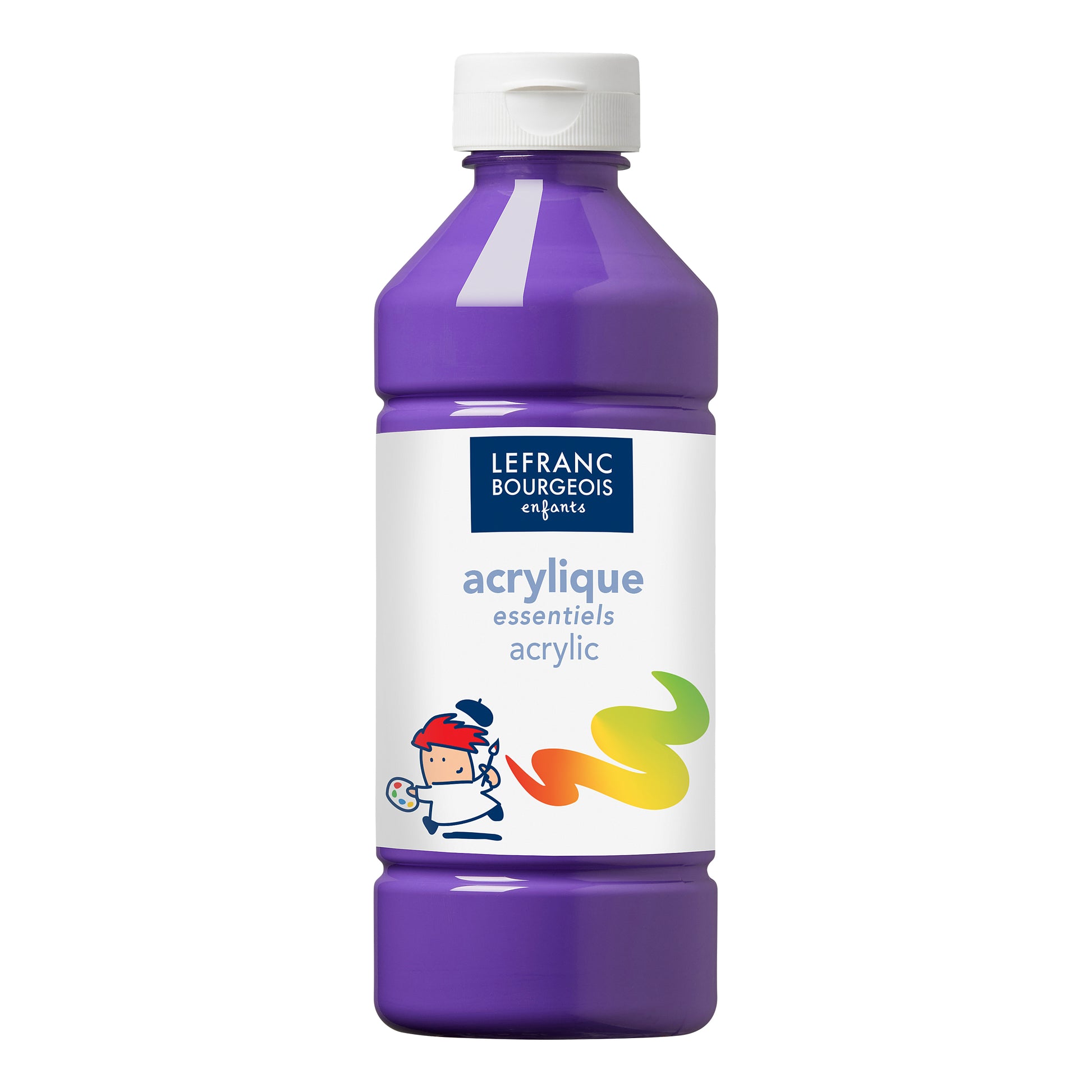 Akrylová farba Lefranc Bourgeois - Fialová 500 ml