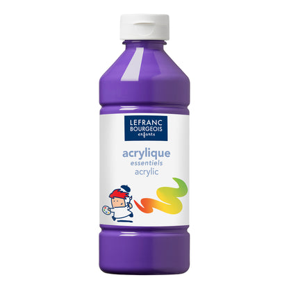 Akrylová farba Lefranc Bourgeois - Fialová 500 ml