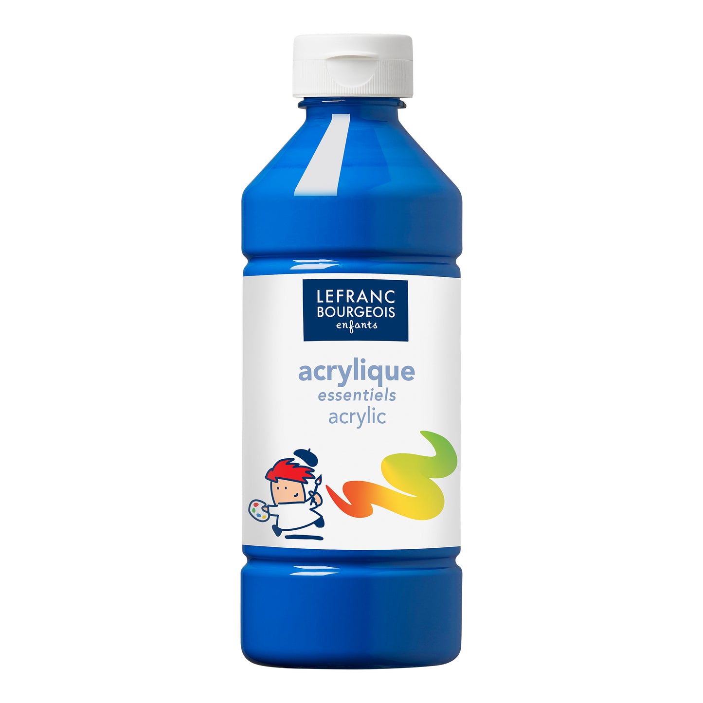 Akrylová farba Lefranc Bourgeois - Modrá 500 ml
