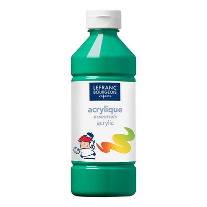 Akrylová farba Lefranc Bourgeois - Svetlá zelená 500 ml
