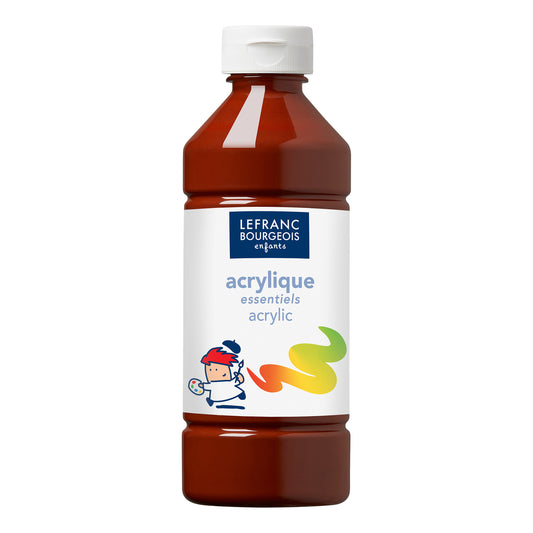 Akrylová farba Lefranc Bourgeois - Hnedá 500 ml