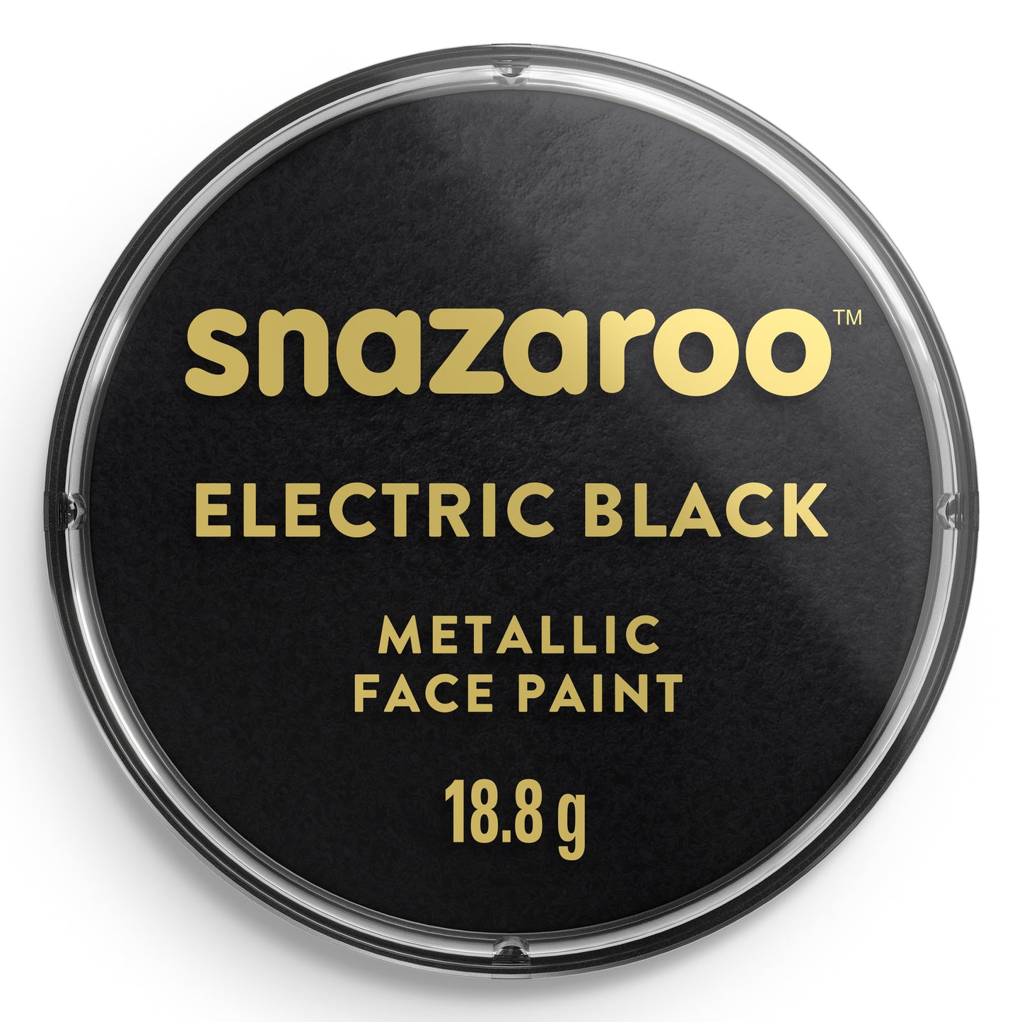 Farba na tvár a telo Snazaroo metalická - Čierna 18 ml