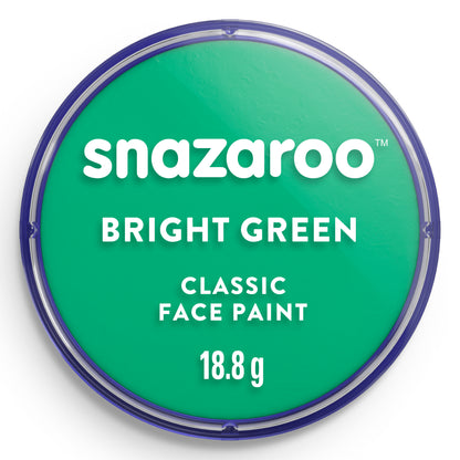 Farba na tvár a telo Snazaroo - Svetlozelená 18 ml