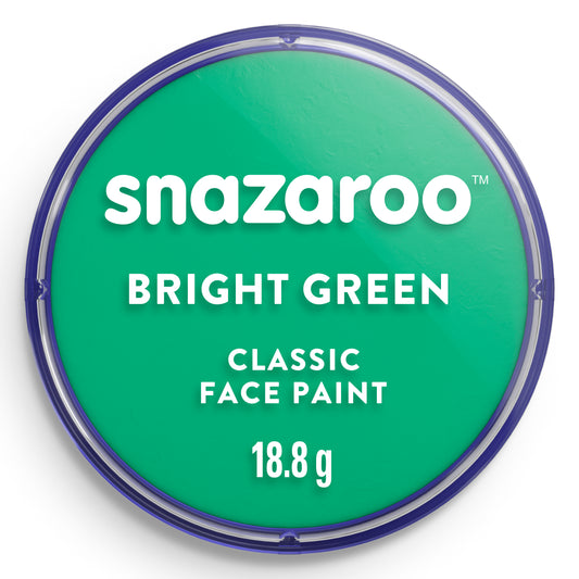 Farba na tvár a telo Snazaroo - Svetlozelená 18 ml