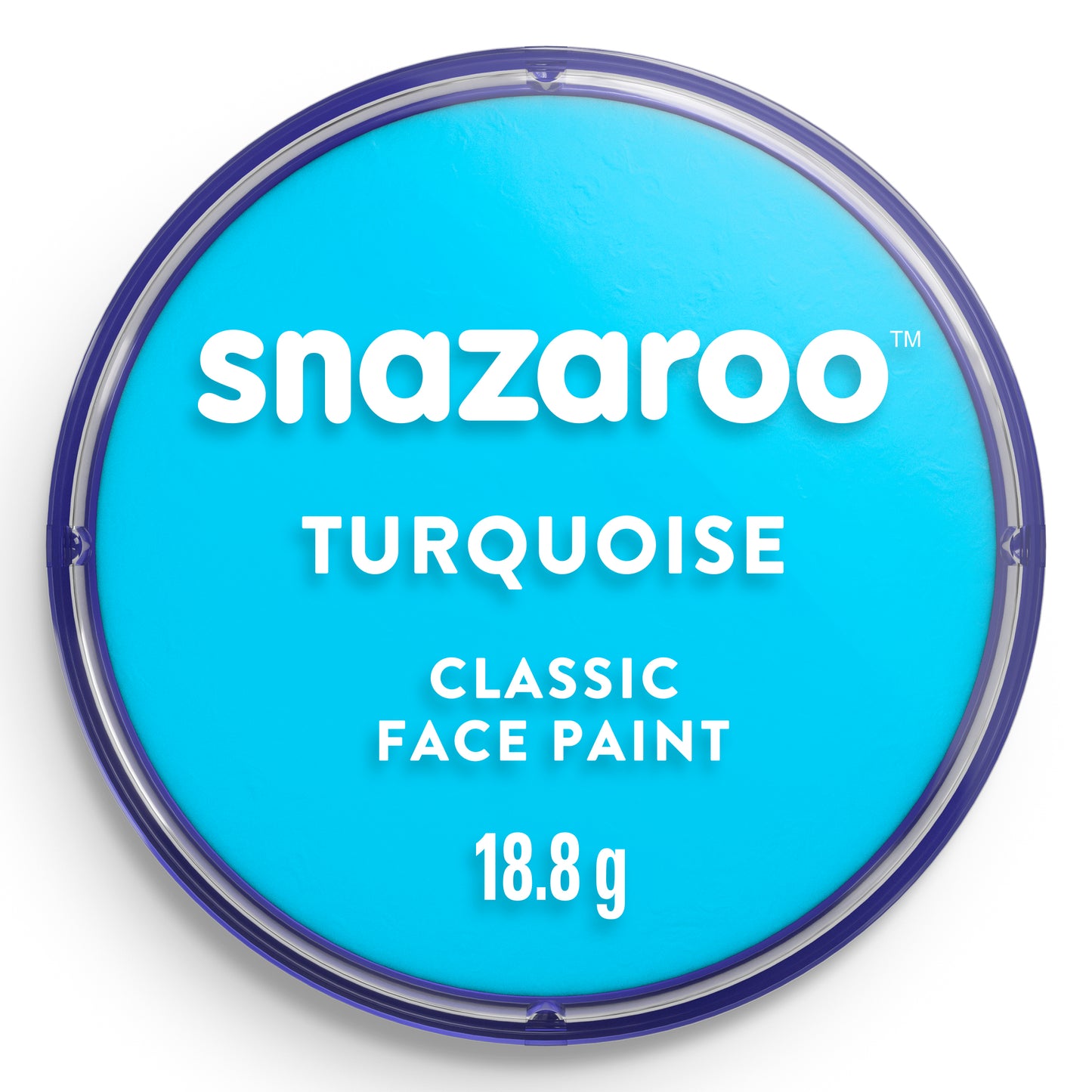 Farba na tvár a telo Snazaroo - Tyrkysová 18 ml