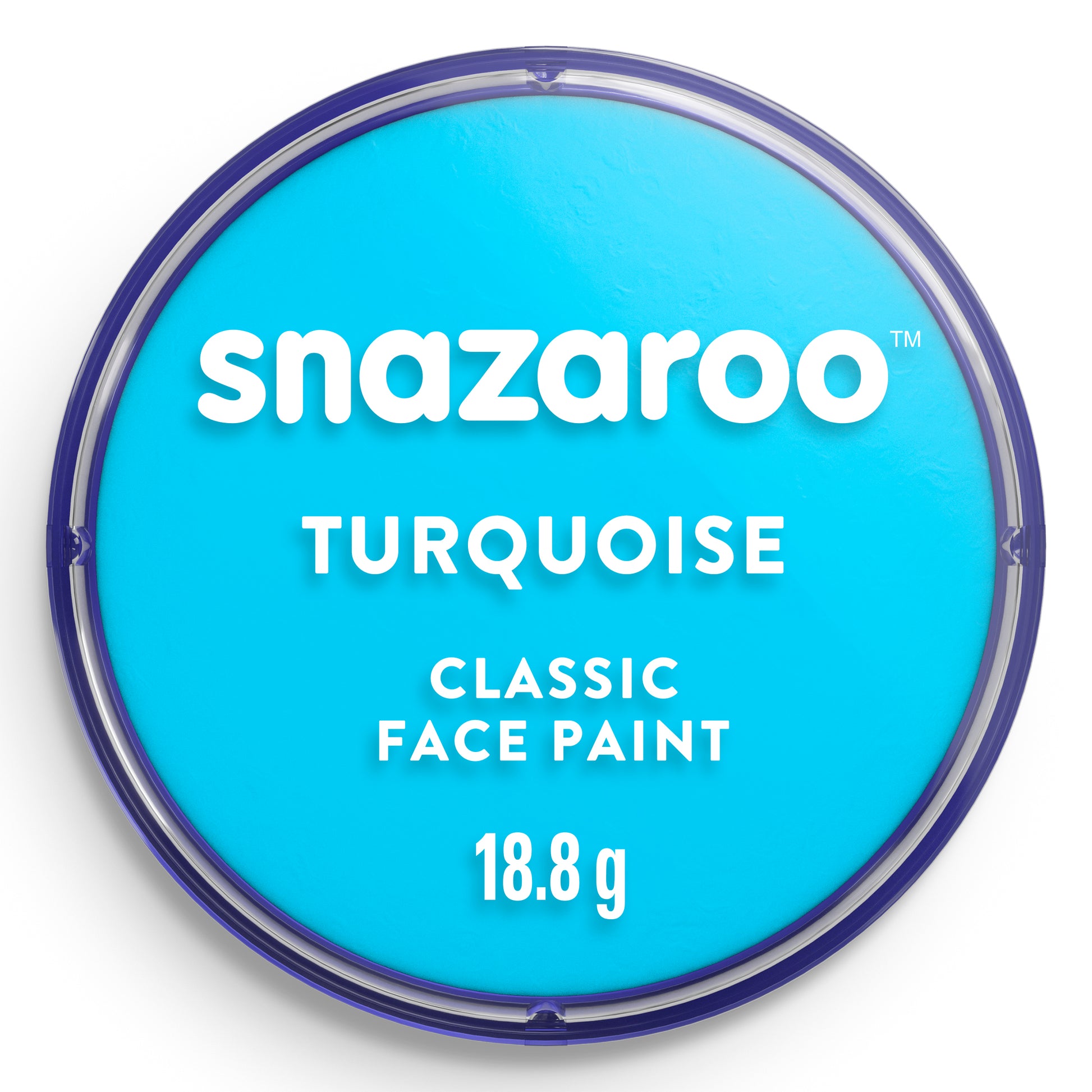 Farba na tvár a telo Snazaroo - Tyrkysová 18 ml
