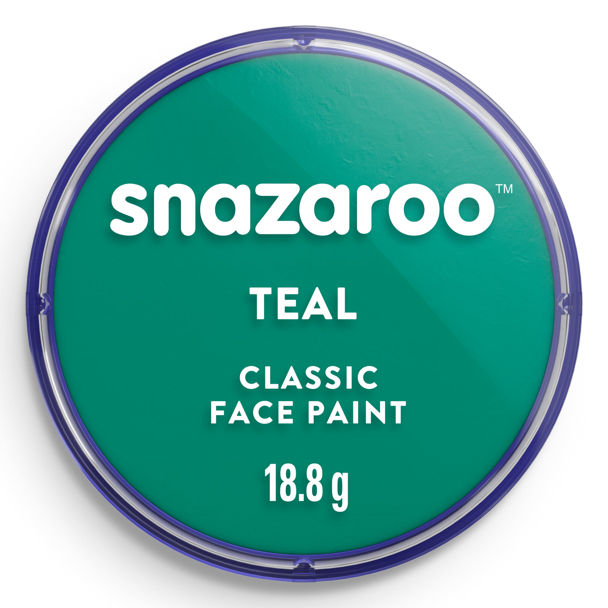 Farba na telo a tvár Snazaroo - Zelenomodrá 18 ml