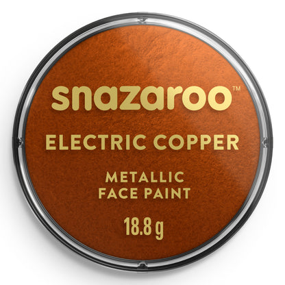 Farba na tvár a telo Snazaroo Metalická - Medená 18 ml