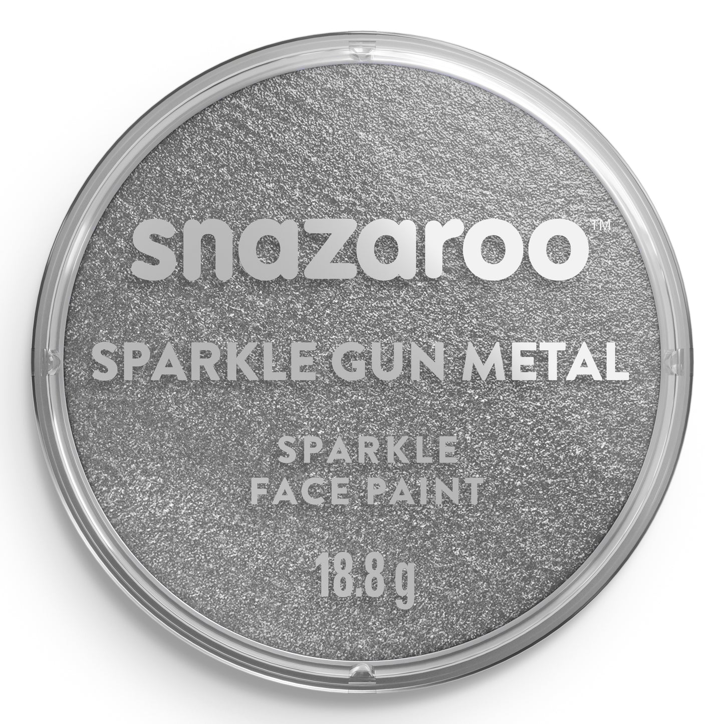 Lesklá farba na tvár a telo Snazaroo - Metalický antracit 18 ml