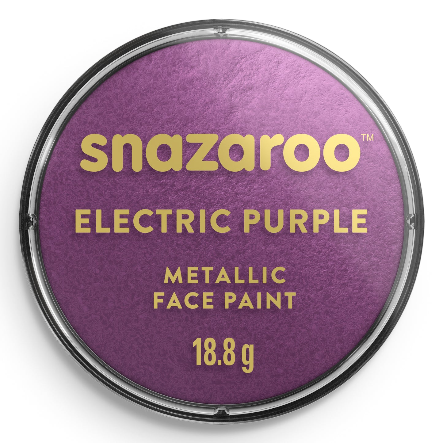 Farba na tvár a telo Snazaroo Metalická - Fialová 18 ml