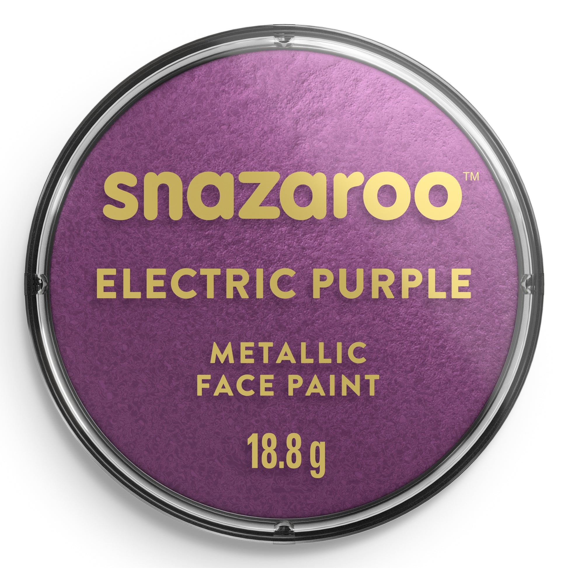 Farba na tvár a telo Snazaroo Metalická - Fialová 18 ml