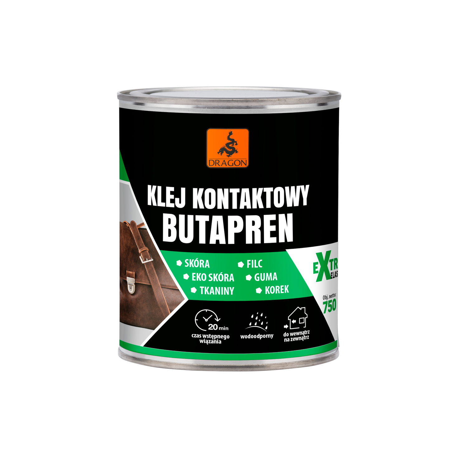 Kontaktné lepidlo Butapren Dragon - 750 ml plechovka