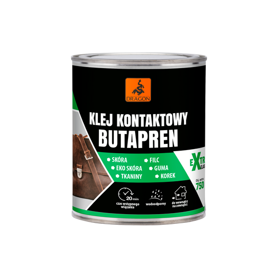 Kontaktné lepidlo Butapren Dragon - 750 ml plechovka