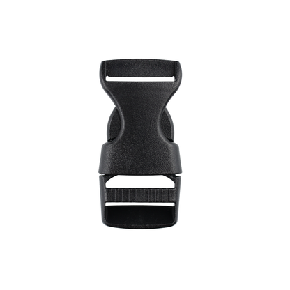 Plastiková pracka - 20x51 mm čierna 1 ks