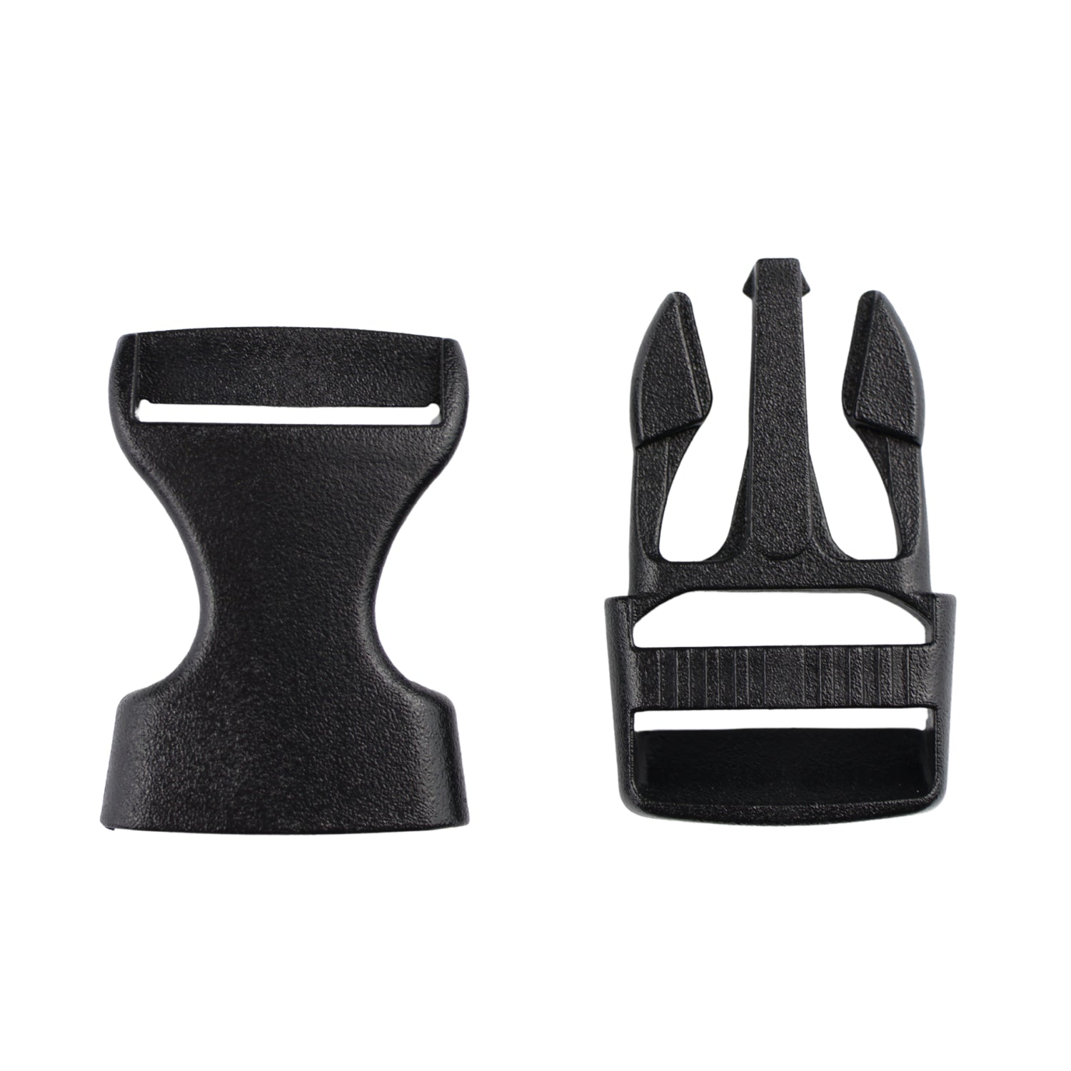 Plastiková pracka - 20x51 mm čierna 1 ks