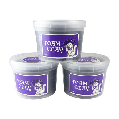 Foam Clay MageCraft - 300 g čierna