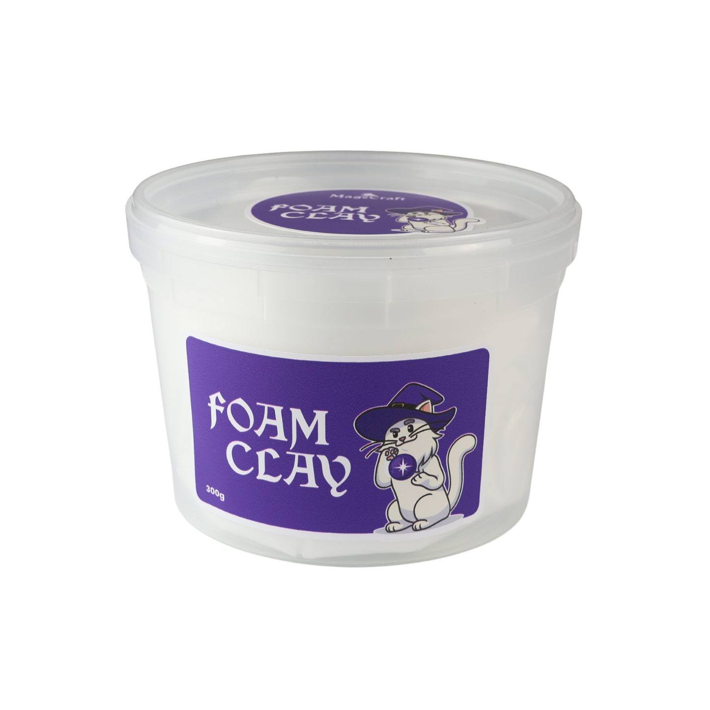 Foam Clay MageCraft - 300 g Biela