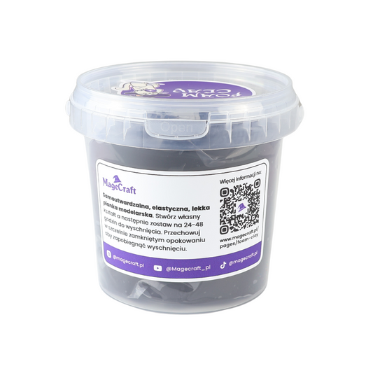 Foam Clay MageCraft - 150 g Čierna
