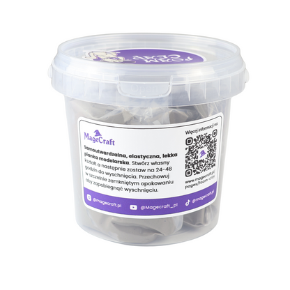 Foam Clay MageCraft - 150 g sivá