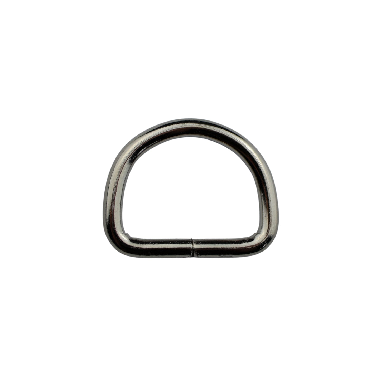Kovové polkružie - 20/15/3 mm nikel 1 ks