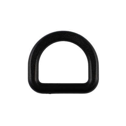 Plastikový polkruh - 20/18 mm čierny 1 ks