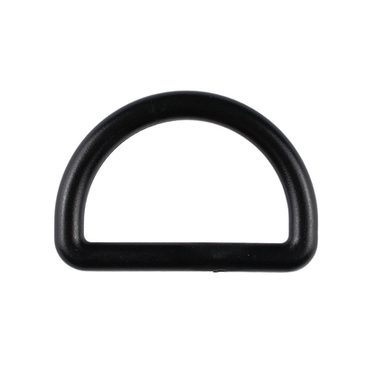 Plastikový polkruh - 20/12 mm čierny 1 ks