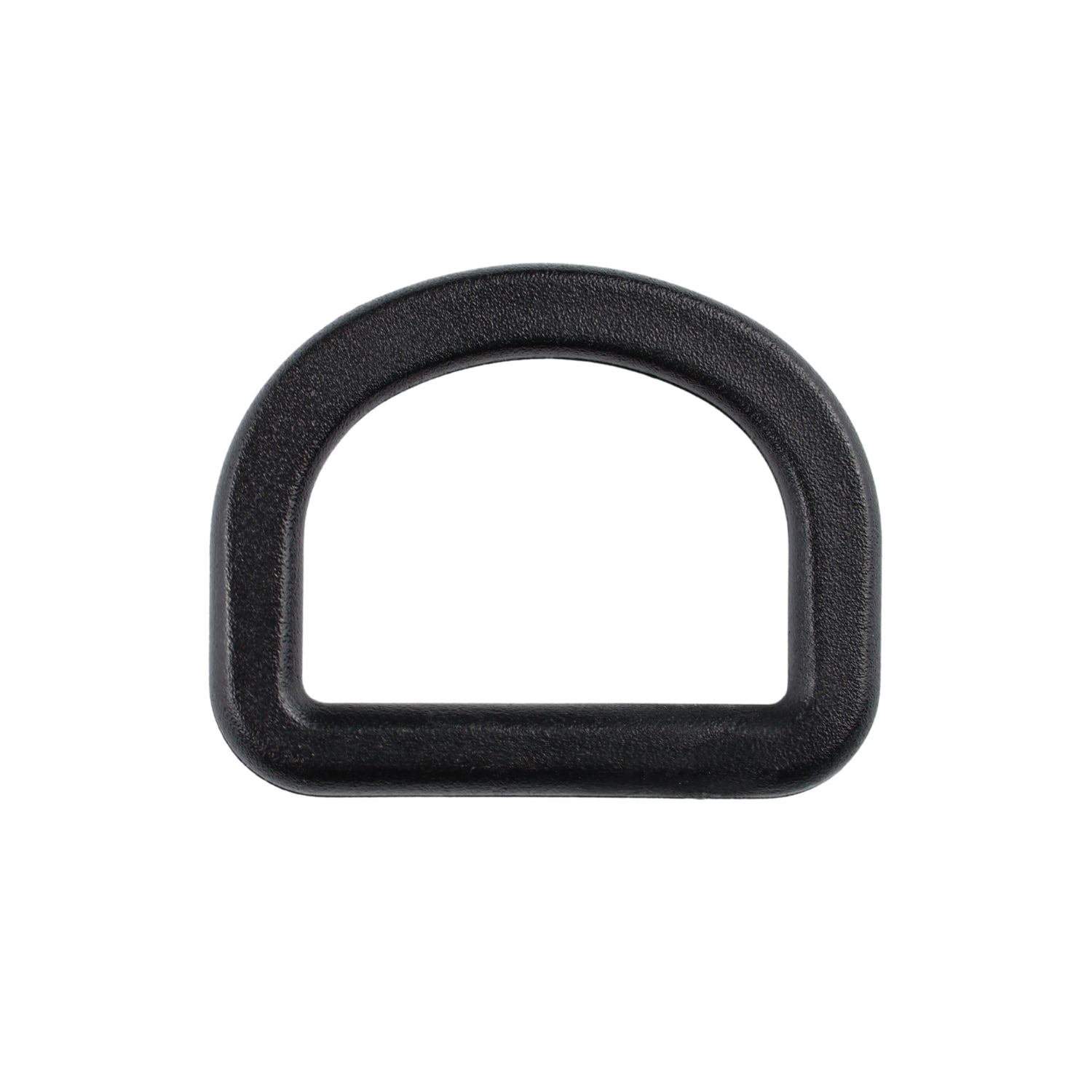 Plastikové polkruhové očko - 25/18 mm čierne 1 ks