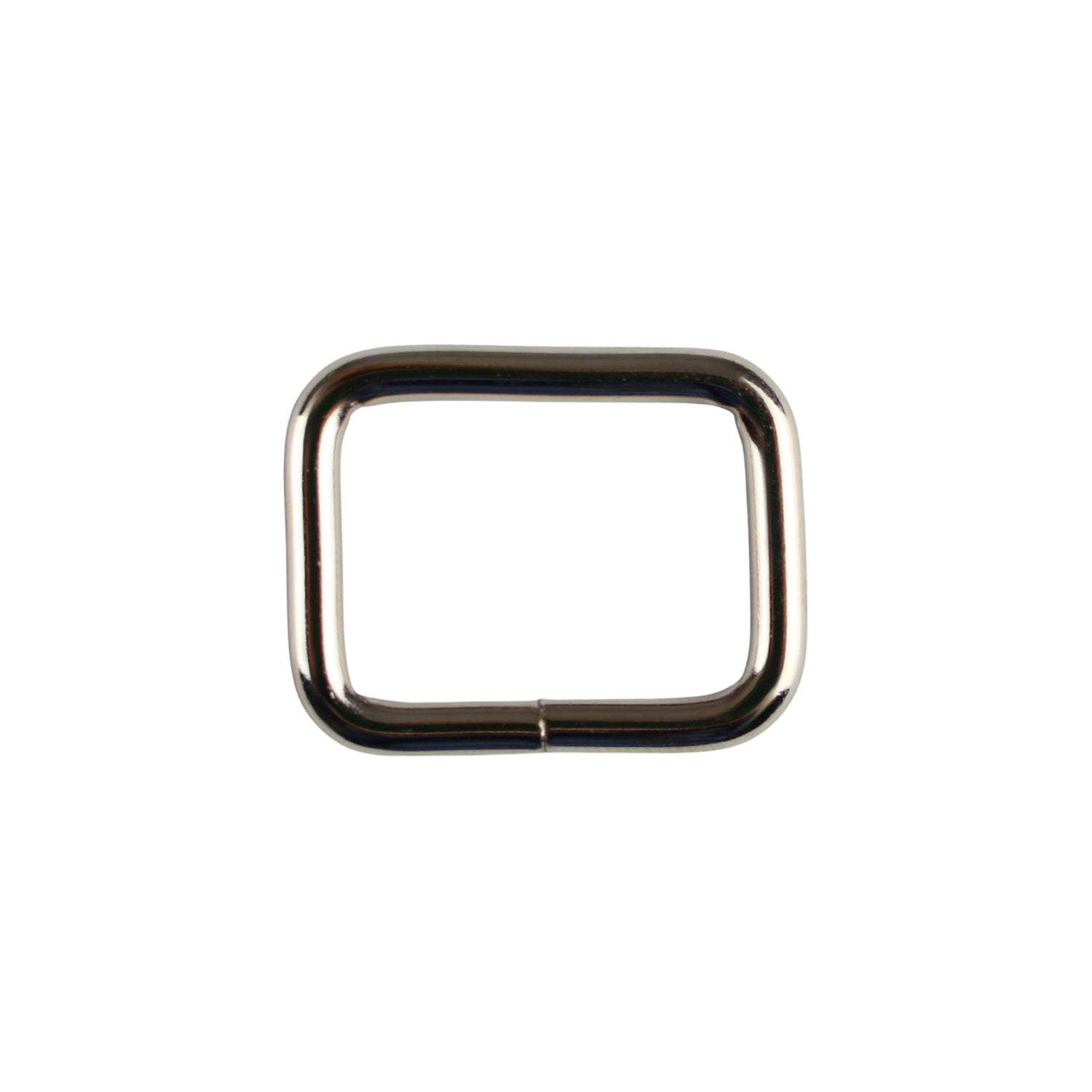 Kovový polkrúžok - 20/15/3 mm nikel 1 ks