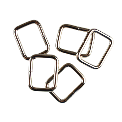 Kovový polkrúžok - 20/15/3 mm nikel 1 ks
