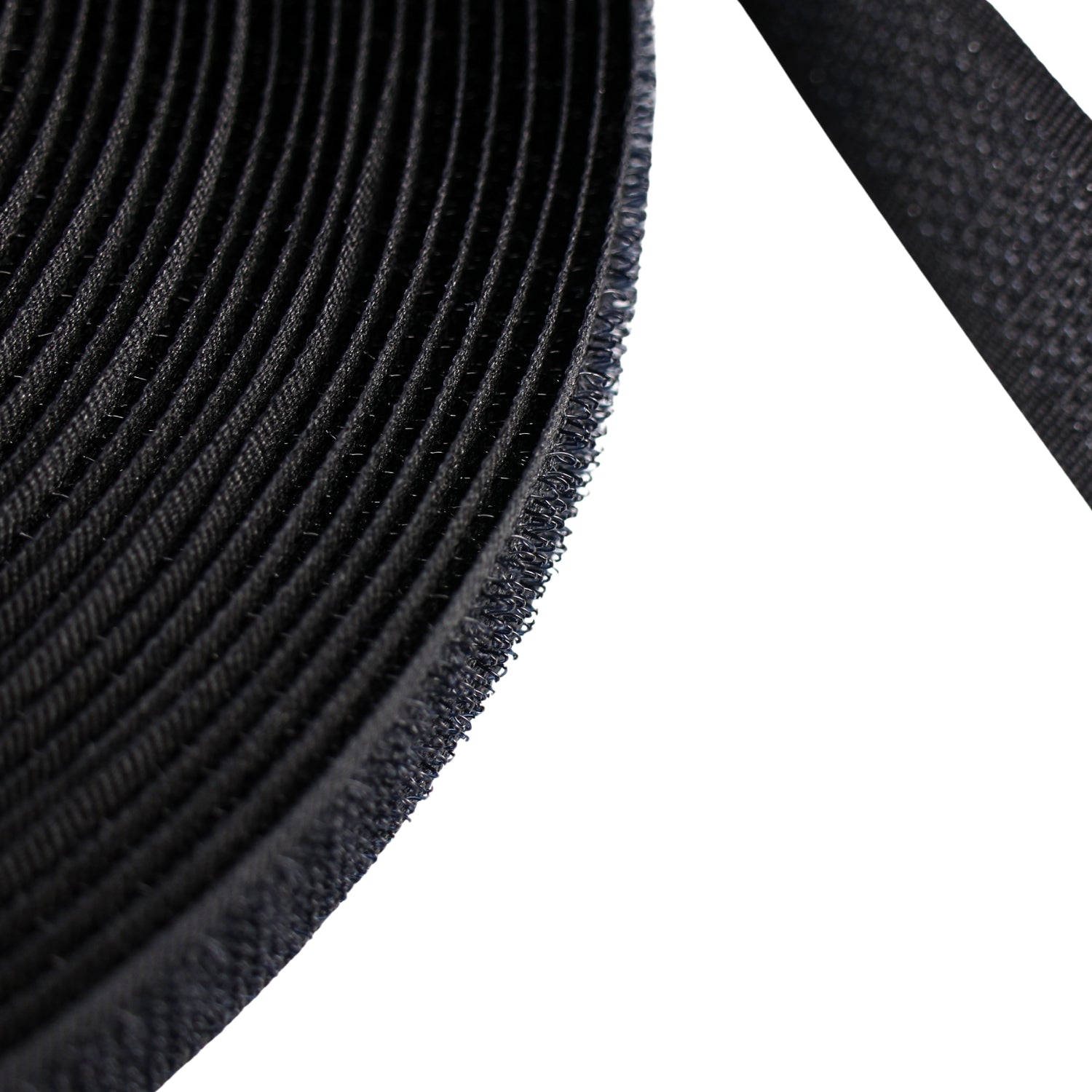 Páska na suchý zips - háčik 100 mm/1 m čierna