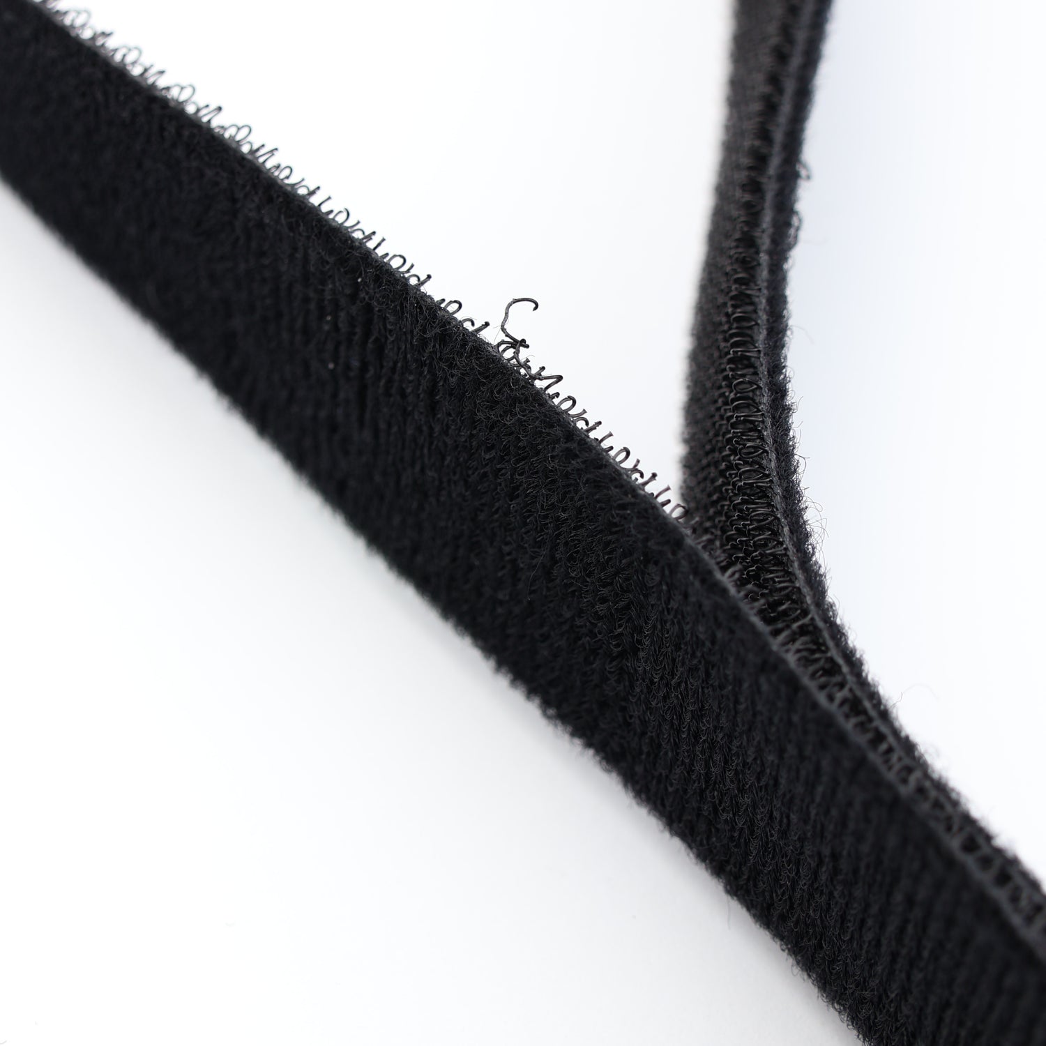Suchý zips - obojstranný 20 mm/1 m nylonový čierny