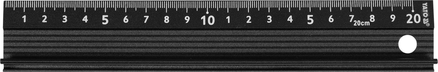 Pravítko s ochranným profilom Yato - 200 mm