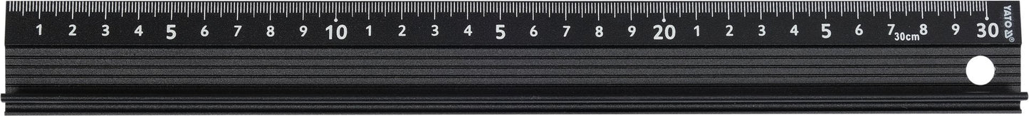 Pravítko s ochranným profilom Yato - 300 mm
