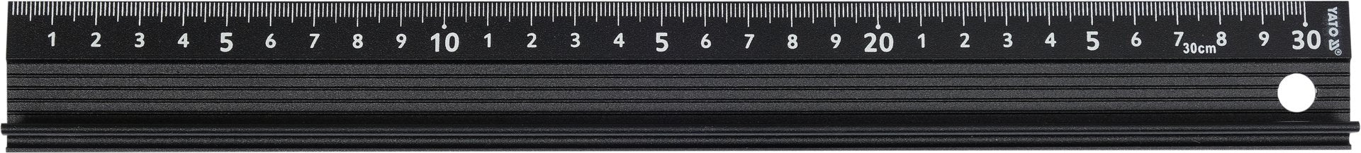 Pravítko s ochranným profilom Yato - 300 mm