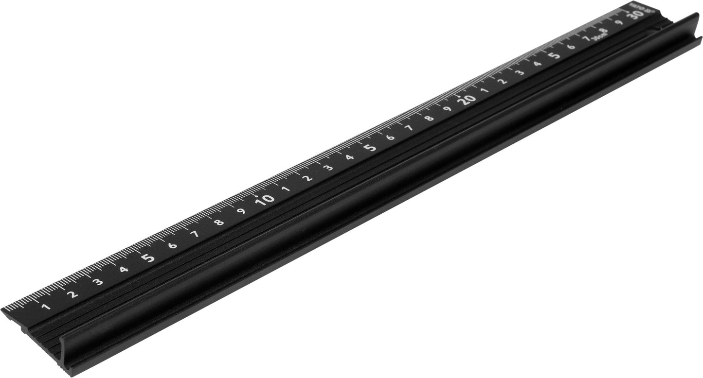 Pravítko s ochranným profilom Yato - 300 mm