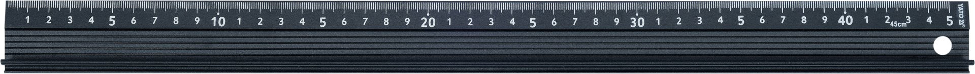 Pravítko s ochranným profilom Yato - 450 mm