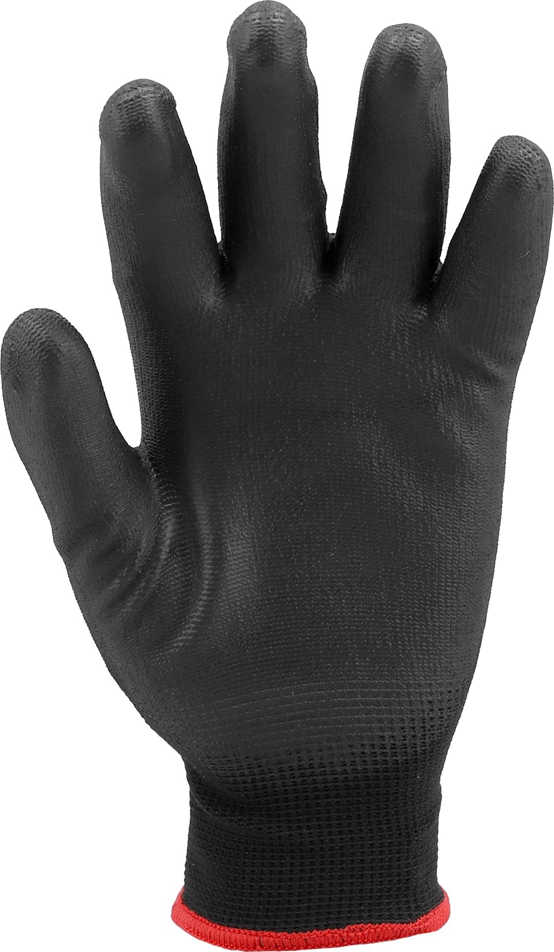 Pracovné rukavice nylon/PU Yato - čierne veľkosť 8