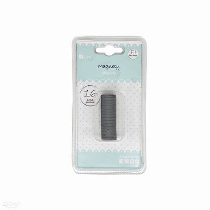 Magnety DpCraft - Priemer 16 mm x 3 mm, 16 ks