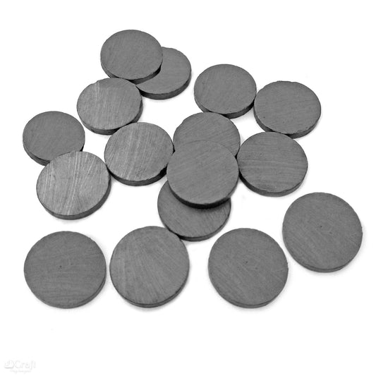 Magnety DpCraft - Priemer 16 mm x 3 mm, 16 ks