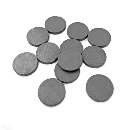 Magnesy DpCraft - priemer 20 mm x 3 mm, 12 ks
